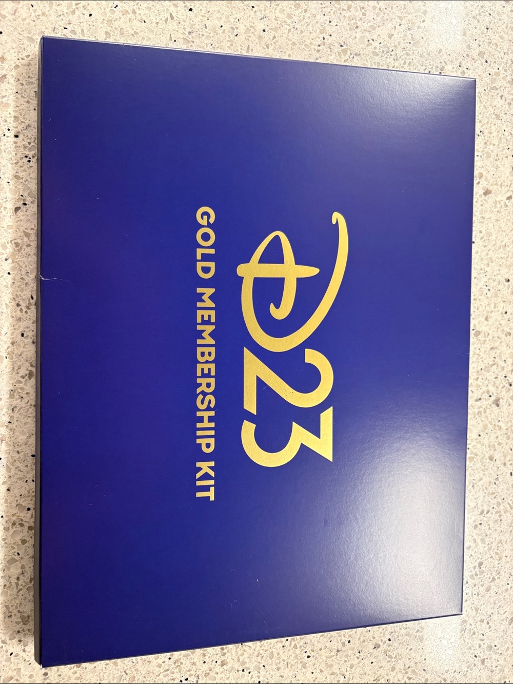 D23 Gold Membership Box ONLY - Blue and Gold